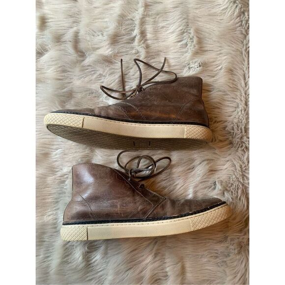 Frye Men’s Gates Chukka Shearling Boots Chocolate Size 8.5 - Picture 2 of 9